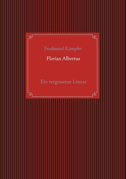 Cover von Florian Albertus