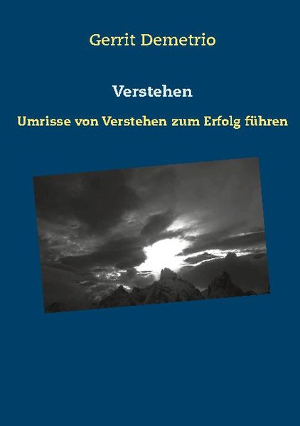 Cover von Verstehen
