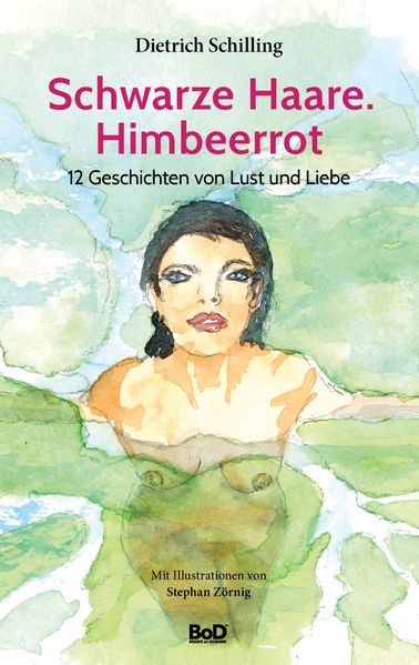 Cover von Schwarze Haare. Himbeerrot