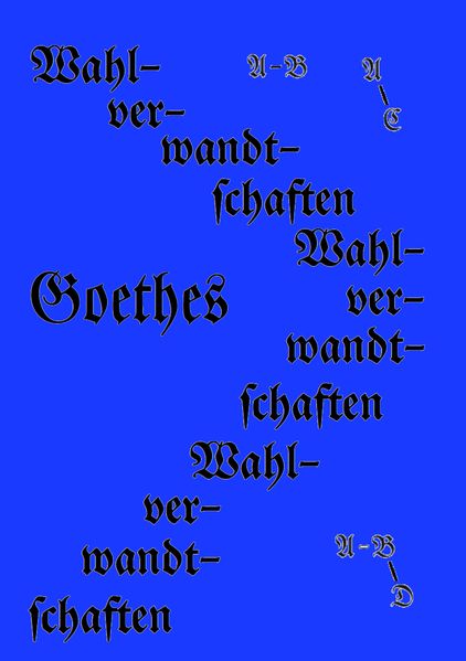 Cover von Die Wahlverwandtschaften