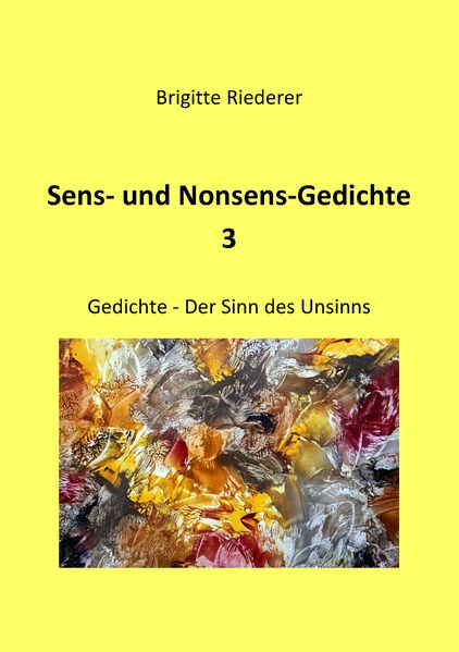 Cover von Sens- und Nonsens-Gedichte 3