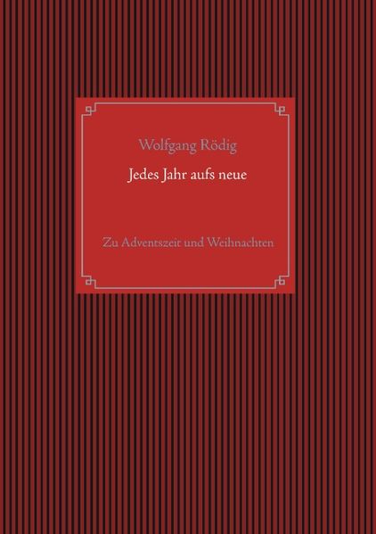 Cover von Jedes Jahr aufs neue