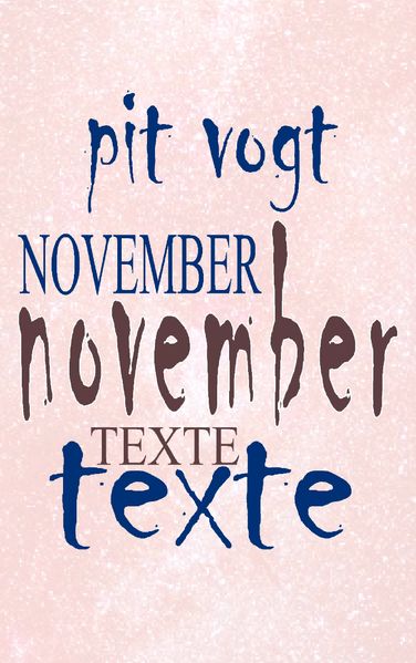 Cover von November