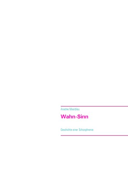 Cover von Wahn-Sinn