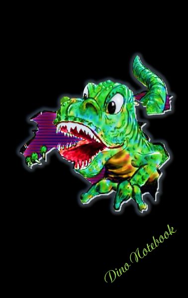 Cover von Notebook (Dino)