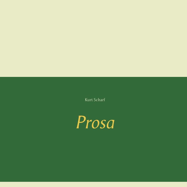 Cover von Prosa