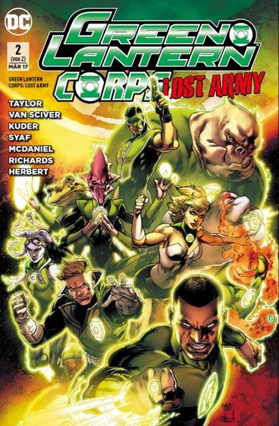 Cover von Green Lantern: Lost Army
