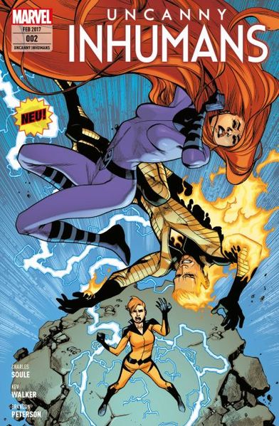 Cover von Uncanny Inhumans