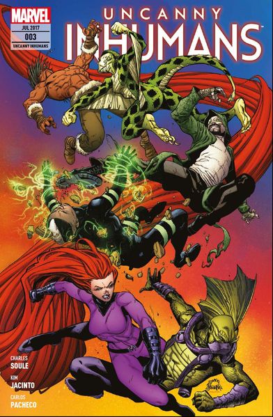 Cover von Uncanny Inhumans