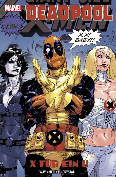 Cover von Deadpool: X für ein U