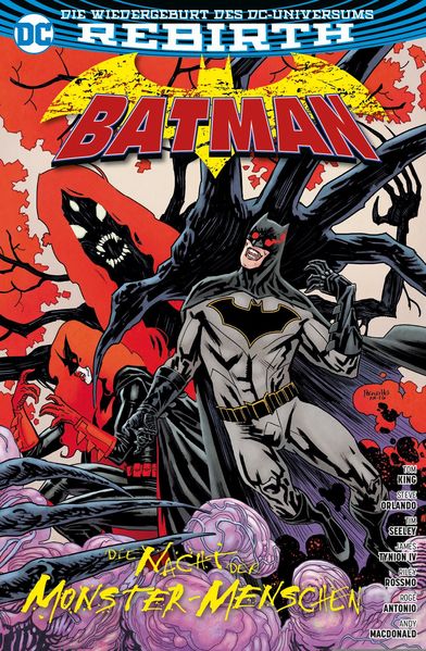 Cover von Batman: Die Nacht der Monster-Menschen