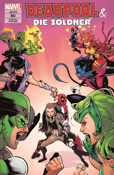Cover von Deadpool & die Söldner