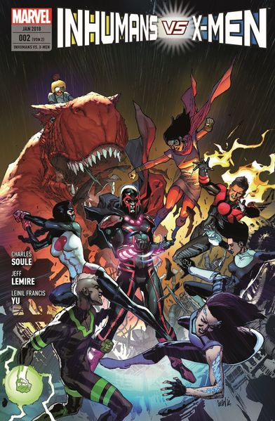 Cover von Inhumans vs. X-Men