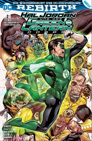 Cover von Hal Jordan & das Green Lantern Corps