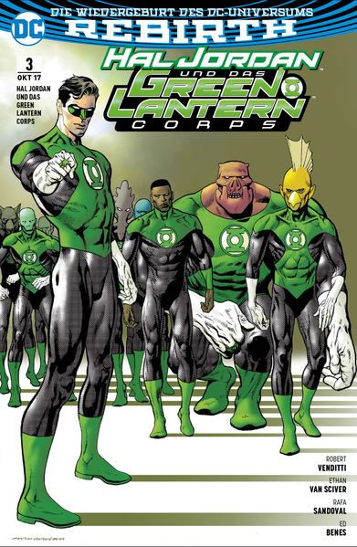 Cover von Hal Jordan & das Green Lantern Corps
