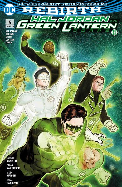 Cover von Hal Jordan und das Green Lantern Corps