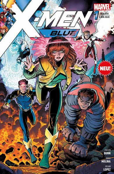 Cover von X-Men: Blue
