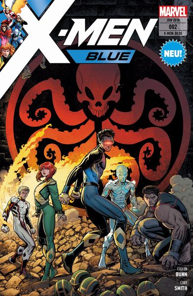 Cover von X-Men: Blue