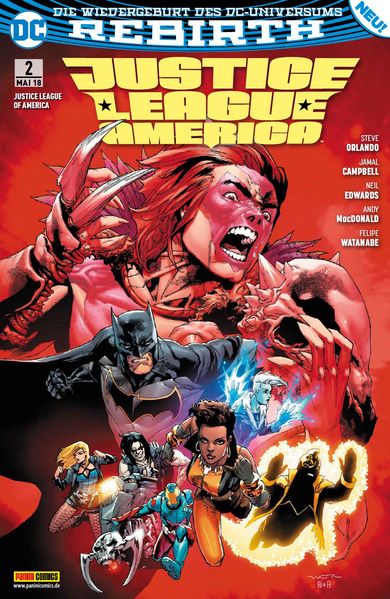 Cover von Justice League of America