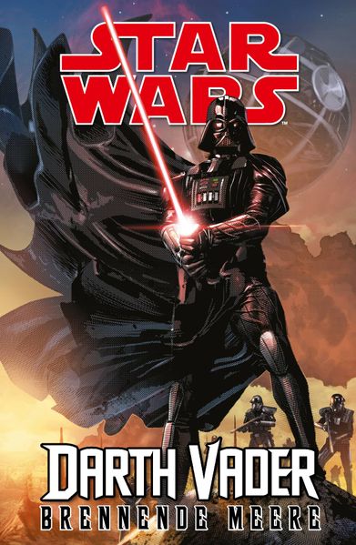 Cover von Star Wars Comics: Darth Vader (Ein Comicabenteuer): Brennende Meere