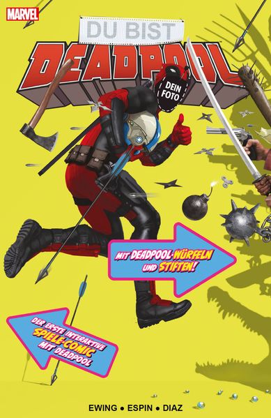 Cover von Du bist Deadpool – Der interaktive Spiele-Comic