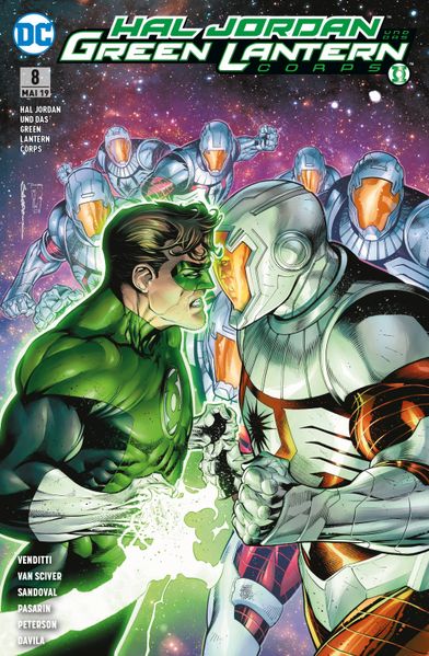 Cover von Hal Jordan und das Green Lantern Corps