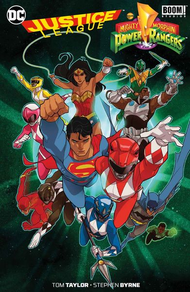 Cover von Justice League/Power Rangers