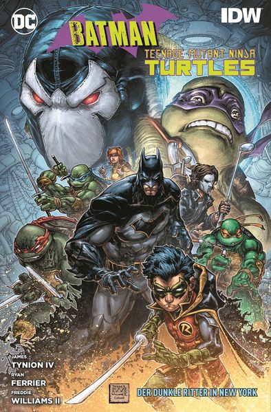 Cover von Batman/Teenage Mutant Ninja Turtles: Der Dunkle Ritter in New York