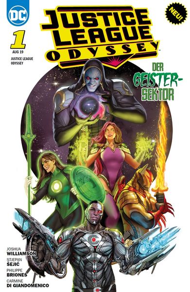Cover von Justice League Odyssey