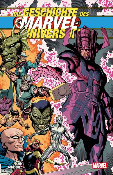 Cover von Die Geschichte des Marvel-Universum