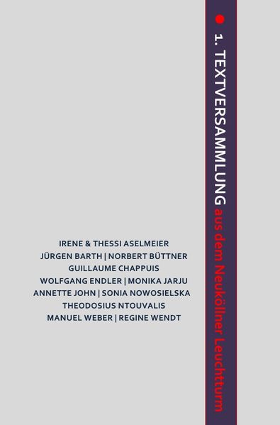 Cover von 1. Textversammlung aus dem Neuköllner Leuchtturm