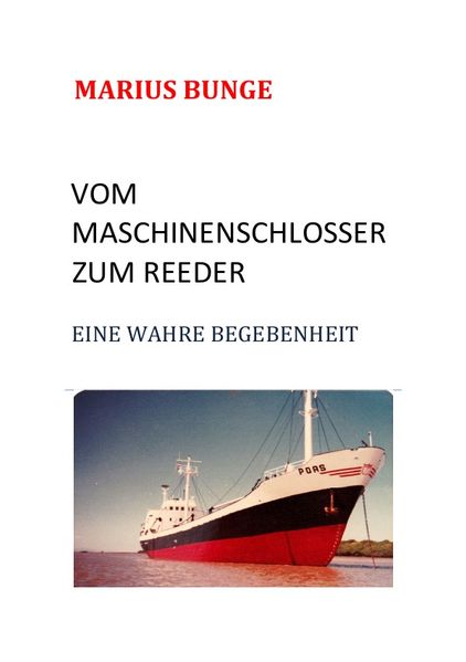 Cover von VOM MASCHINENSCHLOSSER ZUM REEDER