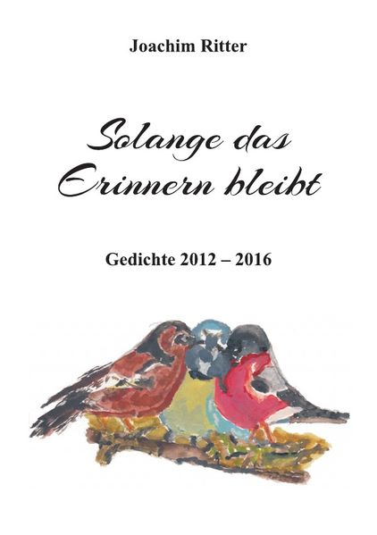 Cover von Solange das Erinnern bleibt