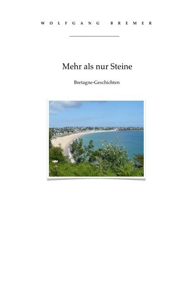 Cover von Mehr als nur Steine