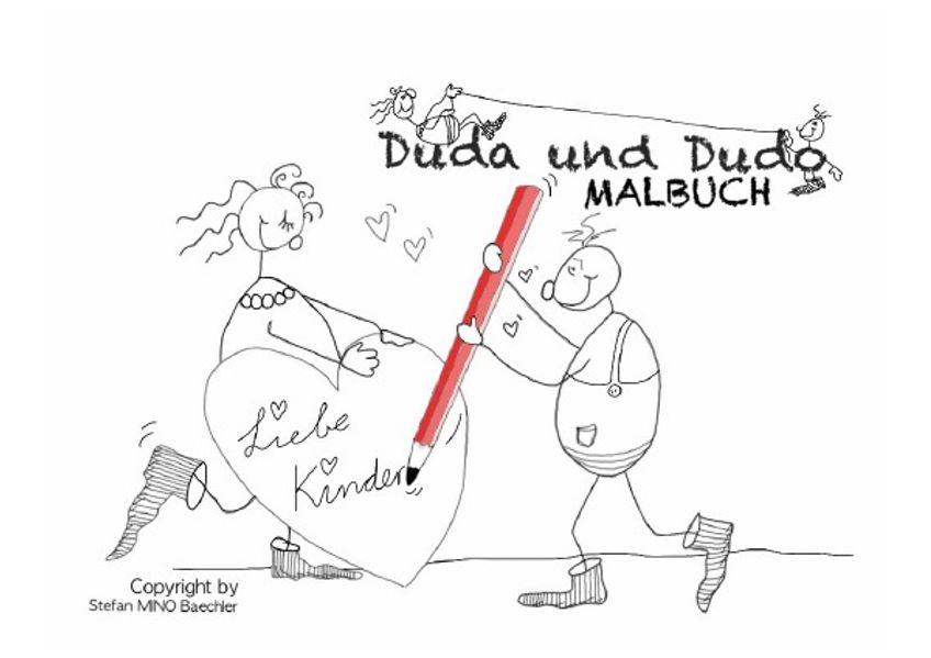 Cover von Duda & Dudo / Duda & Dudo – Malbuch
