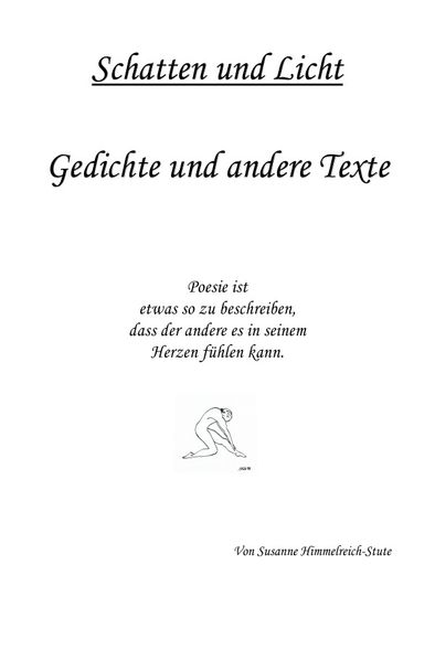 Cover von Schatten und Licht