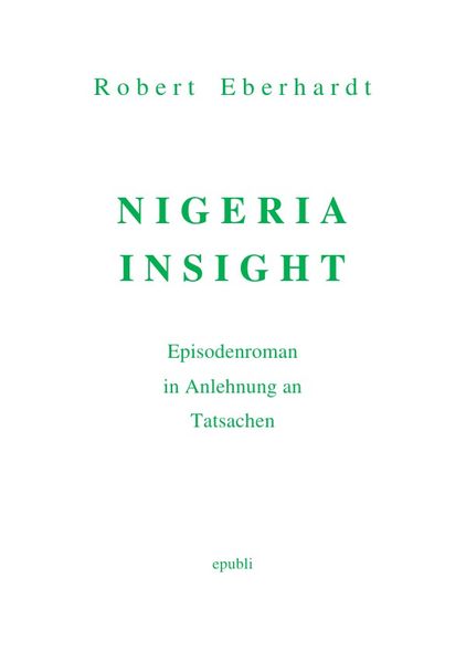 Cover von NIGERIA INSIGHT