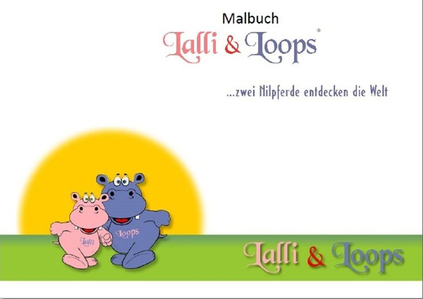 Cover von Lalli & Loops / Lalli & Loops Malbuch