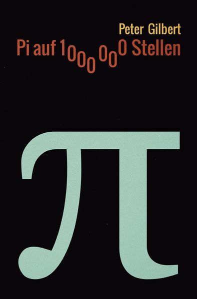 Cover von Pi auf 1000000 Stellen