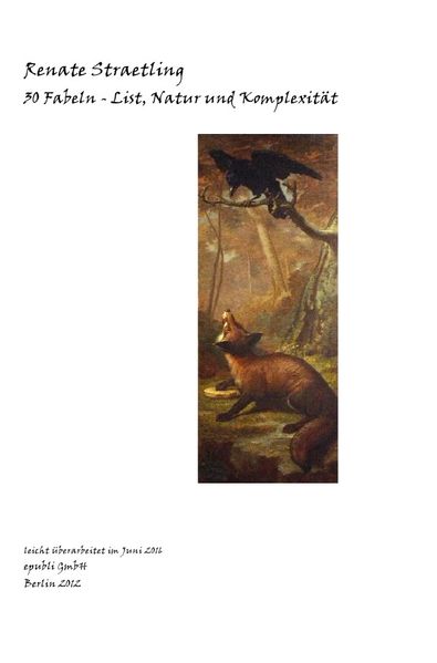Cover von 30 Fabeln – List, Natur und Komplexität