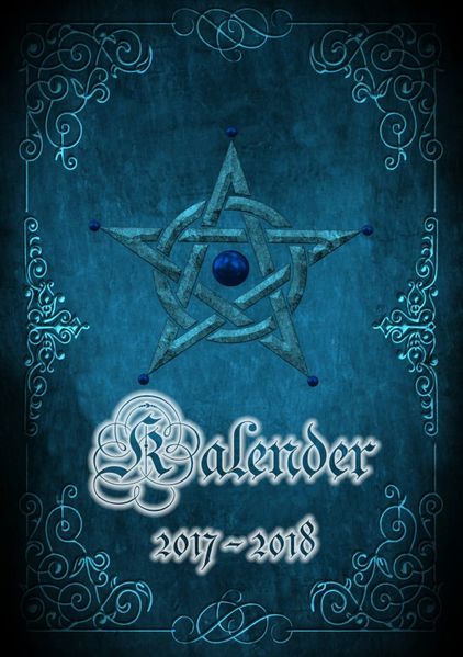 Cover von Magischer Kalender 2017 – 2018 (Ringbuch)