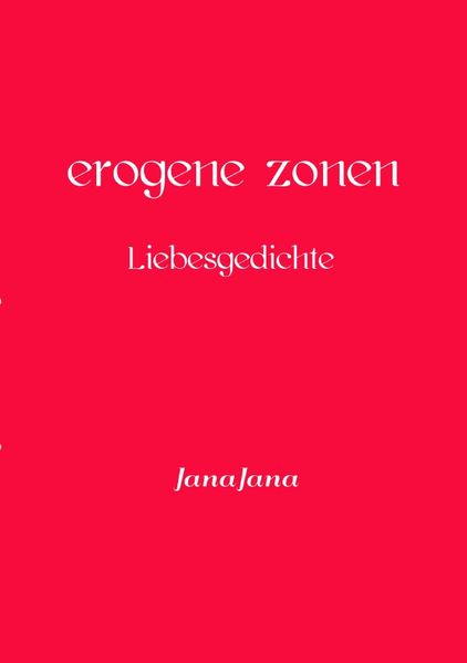 Cover von erogene zonen