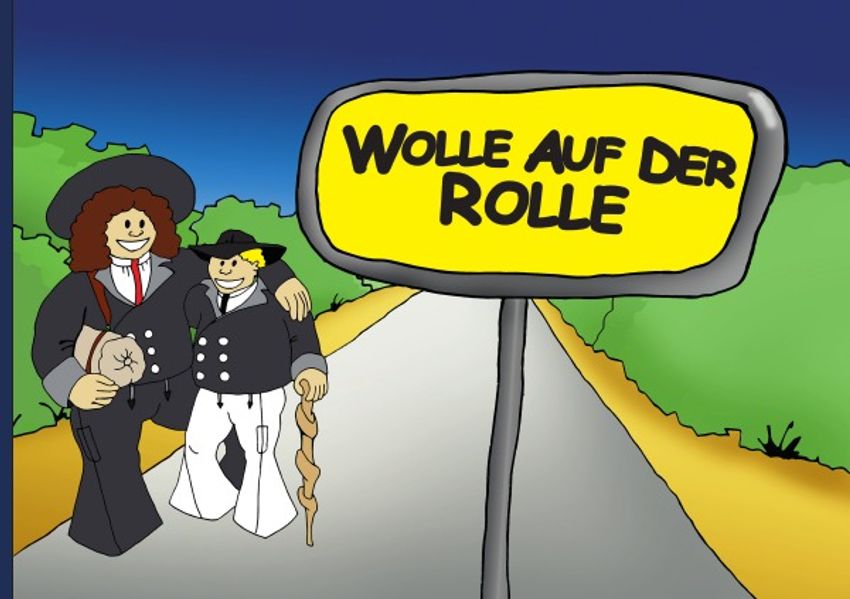 Cover von Wolle auf der Rolle