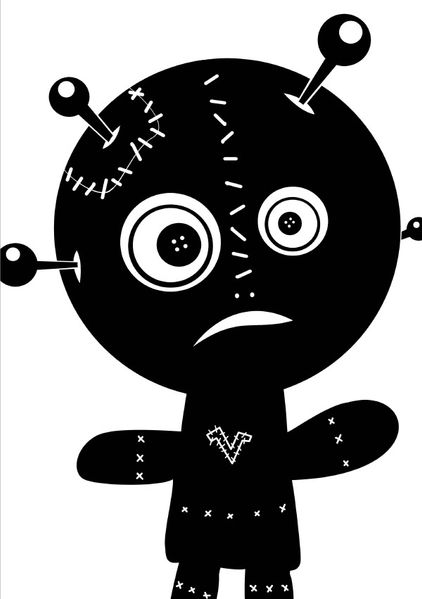 Cover von Voodoo – das Notizbuch – Black Voodoo