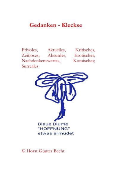Cover von Gedanken-Kleckse