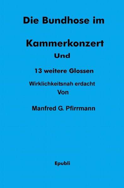Cover von Die Bundhose im Kammerkonzert