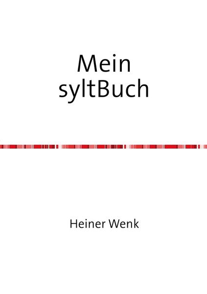 Cover von Mein syltBuch