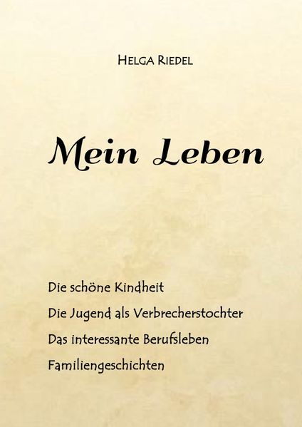 Cover von Mein Leben