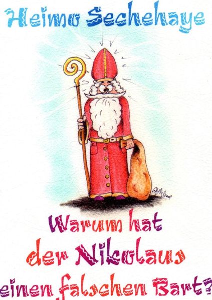 Cover von Warum hat der Nikolaus einen falschen Bart