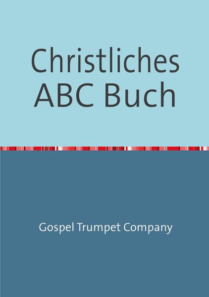 Cover von Christliches ABC Buch